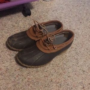 L.L. Bean short duck boots